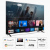 Television: TCL 108 cm (43 inches) Bezel-Less Series 4K Ultra HD Smart LED Google TV 43P635 (Black)